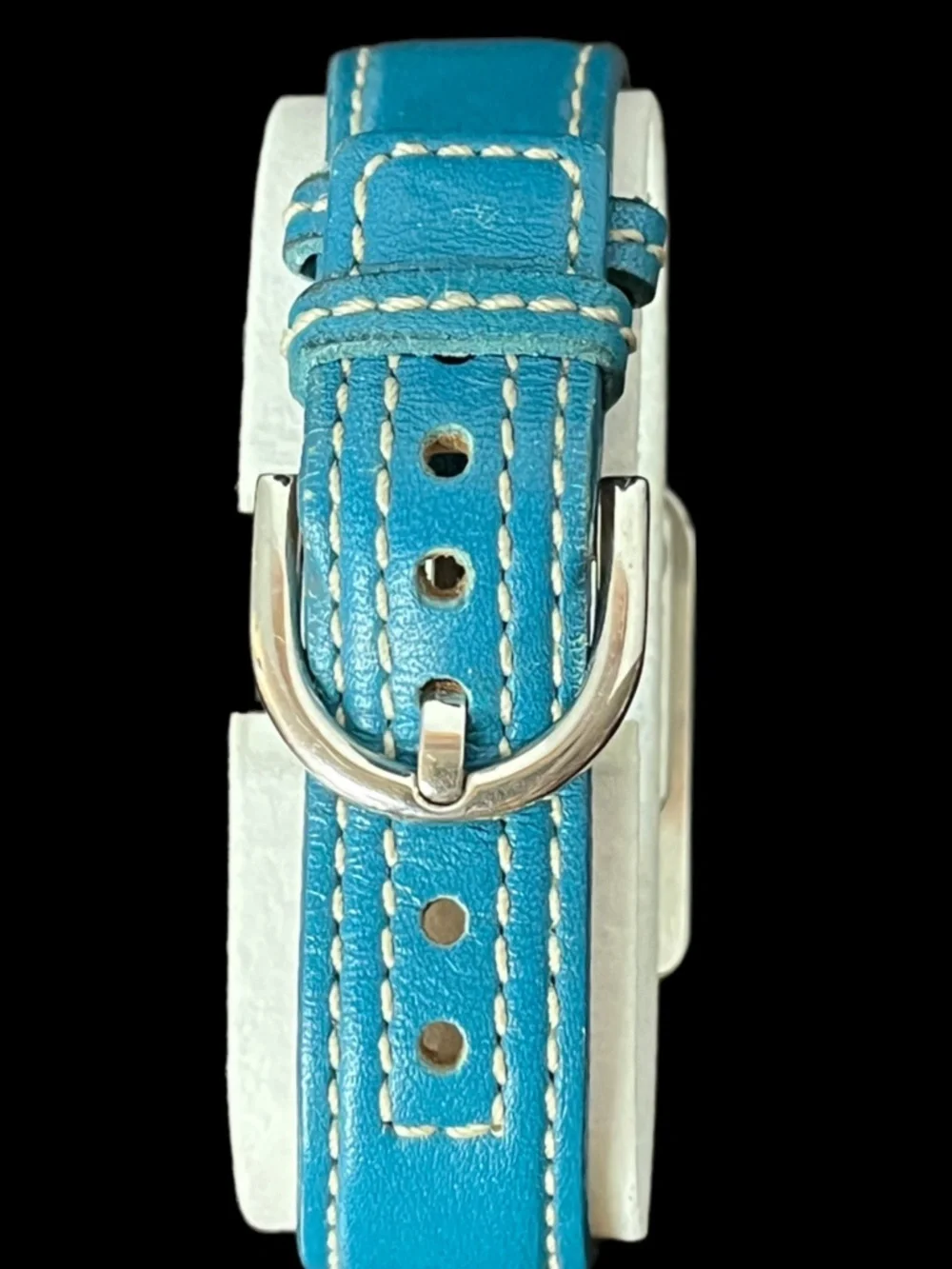 Coach Vintage Model 0254 Swiss Movement Turquoise Original Band 2002